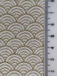 KKP3338-D-SEIKAIHA Futako Chirimen Seigaiha[Textile / Fabric] Uni Textile(Komon Studio) Sub Photo