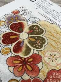 KKP2338-D-SYOCHIKU Futako Chirimen Pine, Bamboo, And Plum[Textile / Fabric] Uni Textile(Komon Studio) Sub Photo