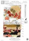 KKP2338-D-SYOCHIKU Futako Chirimen Pine, Bamboo, And Plum