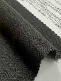 OJE253343 Cotton Linen Ramie Herringbone Vintage Wash Finish[Textile / Fabric] Oharayaseni Sub Photo
