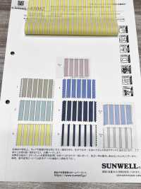 45082 Silphy Lawn Stripe[Textile / Fabric] SUNWELL Additional Images