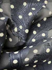 KKP4193-D301-9 Chiffon Cut Jacquard[Textile / Fabric] Uni Textile(Komon Studio) Sub Photo