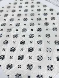 KKP4193-D301-123 Chiffon Cut Jacquard Monochromatic Print[Textile / Fabric] Uni Textile(Komon Studio) Sub Photo