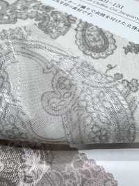 KKP4193-D301-151 Chiffon Cut Jacquard[Textile / Fabric] Uni Textile(Komon Studio) Sub Photo