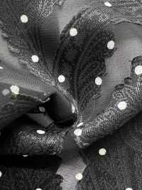 KKP4193-D301-73 Chiffon Cut Jacquard[Textile / Fabric] Uni Textile(Komon Studio) Sub Photo