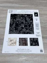 KKP4193-D301-75 Chiffon Cut Jacquard[Textile / Fabric] Uni Textile(Komon Studio) Sub Photo