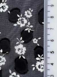 KKP4193-D119-50 Chiffon Cut Jacquard[Textile / Fabric] Uni Textile(Komon Studio) Sub Photo