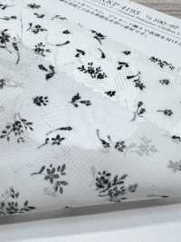 KKP4193-D100-97 Chiffon Cut Jacquard[Textile / Fabric] Uni Textile(Komon Studio) Sub Photo