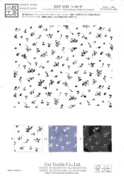 Chiffon Cut Jacquard