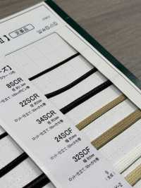 22SCR Silicone Coated Cord 2mm[Ribbon Tape Cord] Cordon Sub Photo