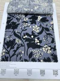 7026-1710-1 CL Loomstate Silhouette Floral Print[Textile / Fabric] HOKKOH Sub Photo
