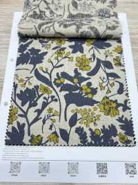 7026-1710-1 CL Loomstate Silhouette Floral Print[Textile / Fabric] HOKKOH Sub Photo