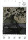 7026-1730-1 Cotton Linen Sheeting Large Floral