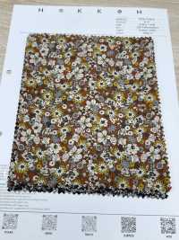 7026-1720-2 21W Corduroy Calico Flower[Textile / Fabric] HOKKOH Sub Photo