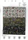 4026-1755-2 21W Corduroy With Small Flowers And Birds
