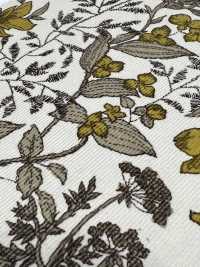4026-1755-5 21W Corduroy Embroidered Floral Pattern[Textile / Fabric] HOKKOH Sub Photo