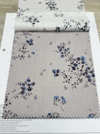 7026-1630-2 60 Typewriter Cloth Blurred Flower[Textile / Fabric] HOKKOH Sub Photo