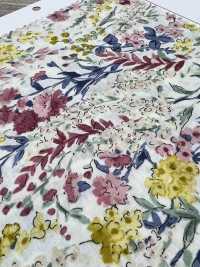 4026-1670-2 60 Lawn Watercolor Flowers[Textile / Fabric] HOKKOH Sub Photo