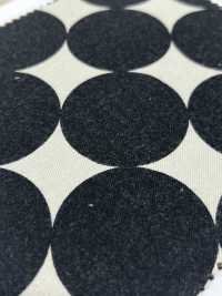 7026-1210-2 30 Viyella Fuzzy Sticky Dots[Textile / Fabric] HOKKOH Sub Photo