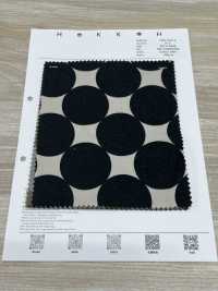 7026-1210-2 30 Viyella Fuzzy Sticky Dots[Textile / Fabric] HOKKOH Sub Photo