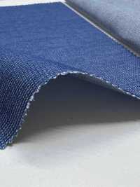 KYD795 5 Oz Pique Stretch Denim[Textile / Fabric] Uni Textile (Komon Kobo) Additional Images