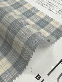 KKW2064-W-D4 Yarn Dyed 1/80 Eco Manard® Voile[Textile / Fabric] Uni Textile(Komon Studio) Sub Photo