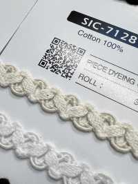 SIC-7128 Cotton Lace Braid[Ribbon Tape Cord] SHINDO(SIC) Sub Photo