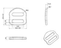 HH043 Altica Conehead Triglide[Buckles And Ring] Sub Photo