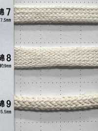 C8 Natural Material Cord PART1 Cotton 8 Count Bag String 9.0mm[Ribbon Tape Cord] Cordon Sub Photo