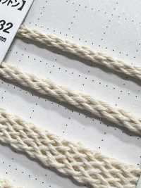 RC1633 Natural Material Cord PART1 Lacy Cotton RC1633 Round Cord 4.0mm[Ribbon Tape Cord] Cordon Sub Photo