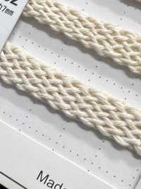 RC3233 Natural Material Cord PART1 Lacy Cotton RC3233 Bag Cord 9.0mm[Ribbon Tape Cord] Cordon Sub Photo