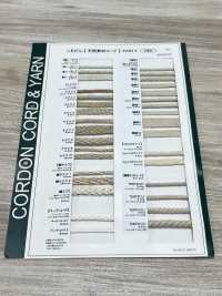 LR1 Natural Material Cord PART2 Linen Rayon 1 Round Cord 3.5mm[Ribbon Tape Cord] Cordon Sub Photo