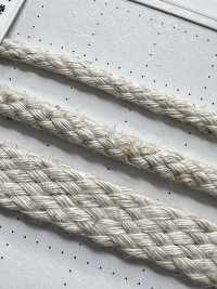 LR2 Natural Material Cord PART2 Linen Rayon 2 Round Cord 4.0mm[Ribbon Tape Cord] Cordon Sub Photo