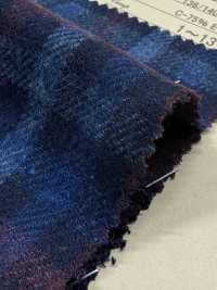 INDIA-312 Indigo-dyed Madras Twill[Textile / Fabric] ARINOBE Sub Photo