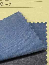 AN-9117 60/1 Indigo Typewriter Cloth[Textile / Fabric] ARINOBE Sub Photo