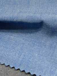 AN-9117 60/1 Indigo Typewriter Cloth[Textile / Fabric] ARINOBE Sub Photo