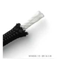 NYHD30 Nylon Hard Rope 3MM, Core-Inserted[Ribbon Tape Cord] Cordon Sub Photo