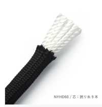 NYHD60 Nylon Hard Rope 6MM, Core-Inserted[Ribbon Tape Cord] Cordon Sub Photo