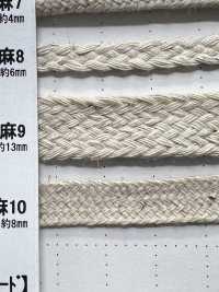 CL9 Natural Material Cord PART2 Linen 9 Bag Cord 13.0mm[Ribbon Tape Cord] Cordon Sub Photo