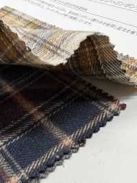26266 30/2 Cotton Melange Herringbone Tartan Check[Textile / Fabric] SUNWELL Sub Photo