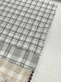 14432 Fuwa.60 Thread Organic Cotton Shirring Check[Textile / Fabric] SUNWELL Sub Photo