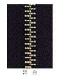 5RNC-SLSH-H Head-to-head Metal Zipper Size 5 Nickel Silver (Nickel) Closed End YKK Additional Images