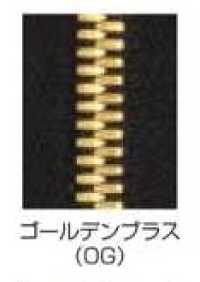 5SGWOGC-SLSB-B Closed-end EXCELLA® Zipper, Size 5, Golden Brass, Double YKK Additional Images
