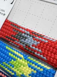 WX15 Polyester Wide Cord Bag String 15mm[Ribbon Tape Cord] Cordon Sub Photo