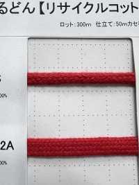 REC33S Recycled Cotton Cord Round String 5.0mm[Ribbon Tape Cord] Cordon Sub Photo