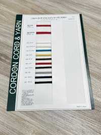 REC33S Recycled Cotton Cord Round String 5.0mm[Ribbon Tape Cord] Cordon Sub Photo