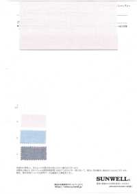 14437 40 Single Thread Cotton Selvedge Oxford Chambray[Textile / Fabric] SUNWELL Sub Photo