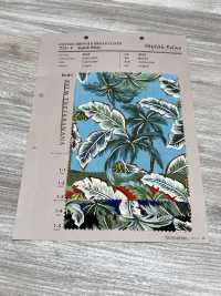 4243 Broadcloth Stylish Relax PAIM TREE & BANANA[Textile / Fabric] VANCET Sub Photo