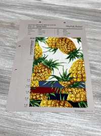 4247 Broadcloth Stylish Relax PINEAPPLE[Textile / Fabric] VANCET Sub Photo