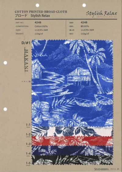 4248 Broadcloth Stylish Relax MAKANI